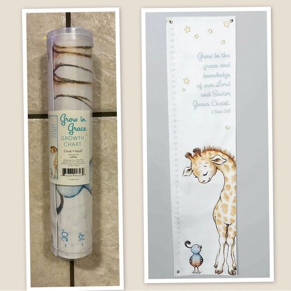 LifeWay 60” Grow In Grace Canvas Growth Chart - Picture 1 of 1